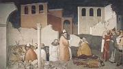 Ambrogio Lorenzetti St Sylvester Sealing thte Dragon's Mouth (mk08) china oil painting artist